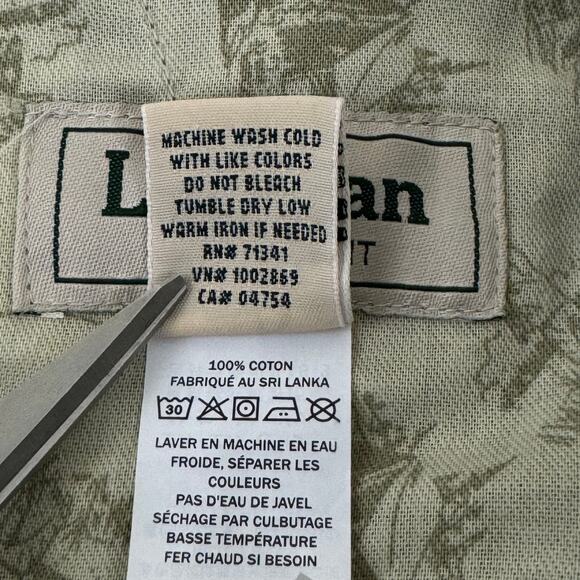 L.L Bean Shorts Men's 36 100% Cotton Cargo Outdoor Active Lifestyle 10" Inseam - Picture 5 of 7